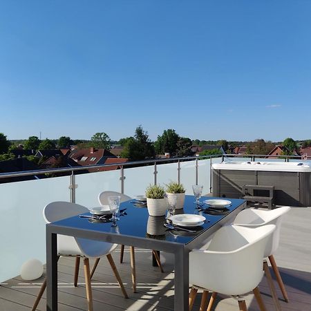 Penthouse Mit Whirlpool Im Herzen Von Niedersachsen Burgwedel Kültér fotó
