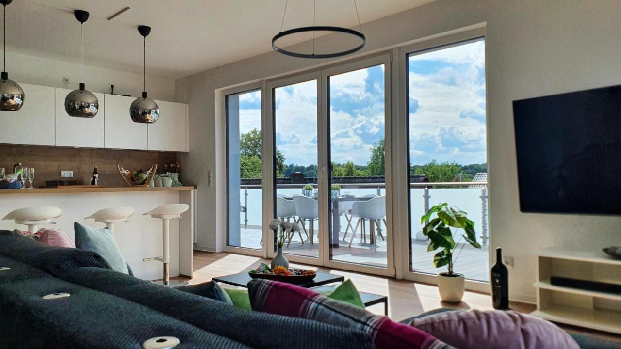 Penthouse Mit Whirlpool Im Herzen Von Niedersachsen Burgwedel Kültér fotó