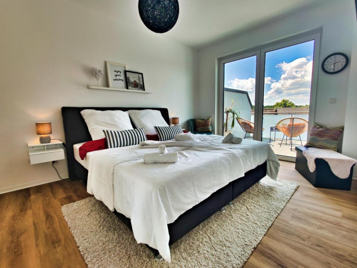 Penthouse Mit Whirlpool Im Herzen Von Niedersachsen Burgwedel Kültér fotó